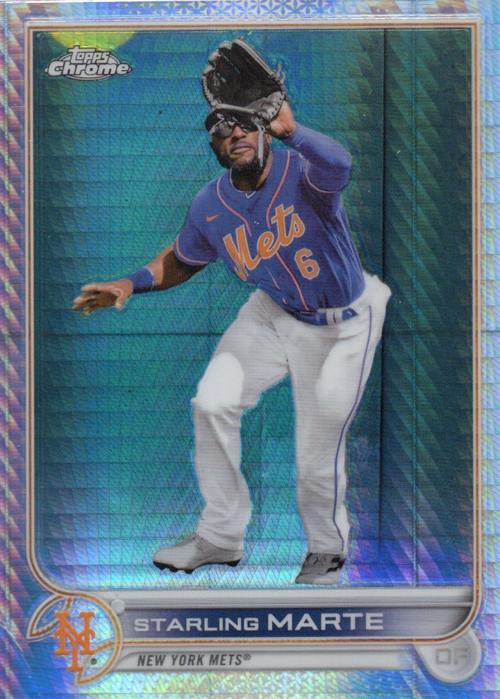 2022 Topps Chrome Sonic Starling Marte 