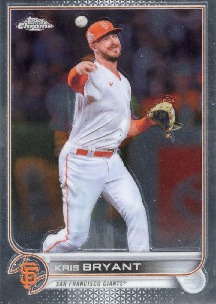 2022 Topps Chrome Sonic Kris Bryant 