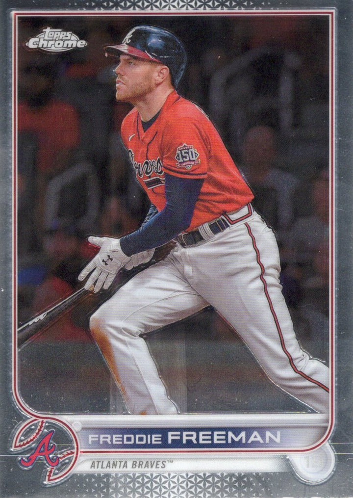 2022 Topps Chrome Sonic Freddie Freeman 