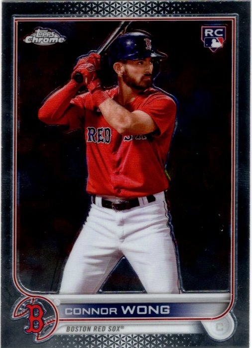 2022 Topps Chrome Sonic Connor Wong Rookie 