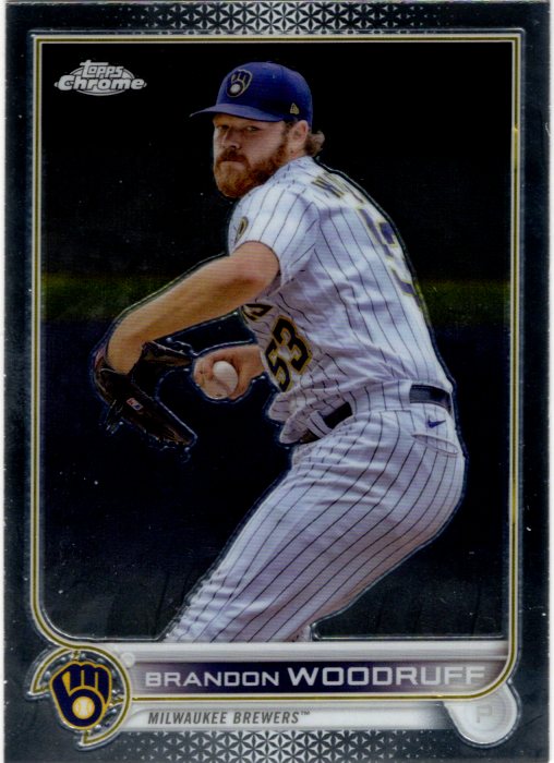 2022 Topps Chrome Sonic Brandon Woodruff 