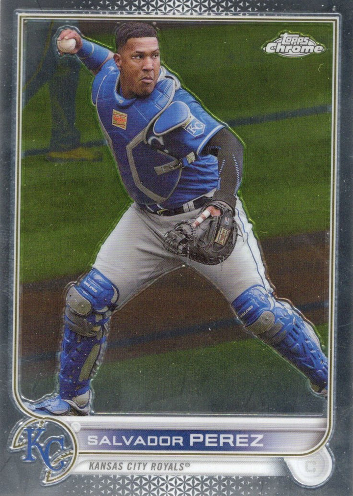 2022 Topps Chrome Sonic Salvador Perez 