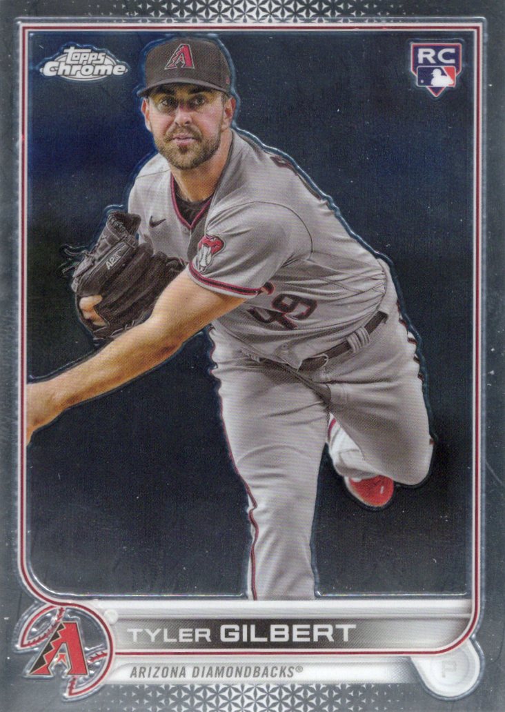 2022 Topps Chrome Sonic Tyler Gilbert Rookie #65 Base front scan