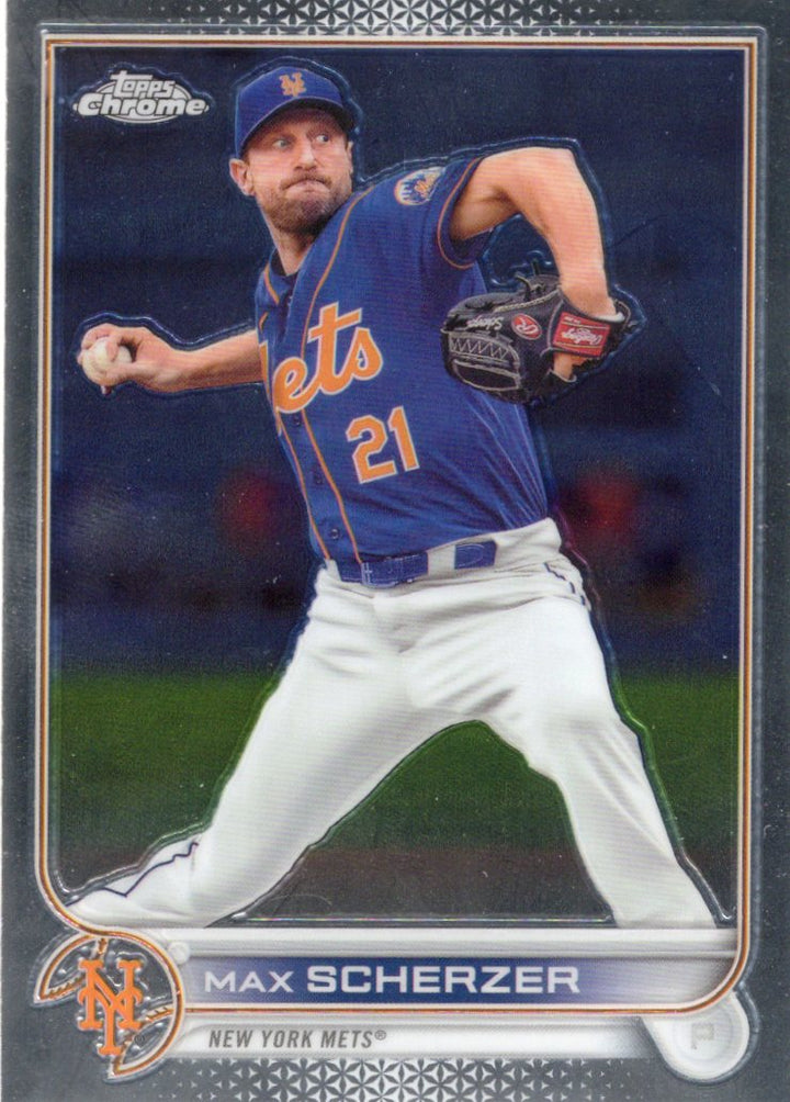 2022 Topps Chrome Sonic Max Scherzer 