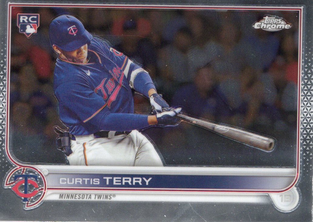 2022 Topps Chrome Sonic Curtis Terry Rookie #68 Base front scan