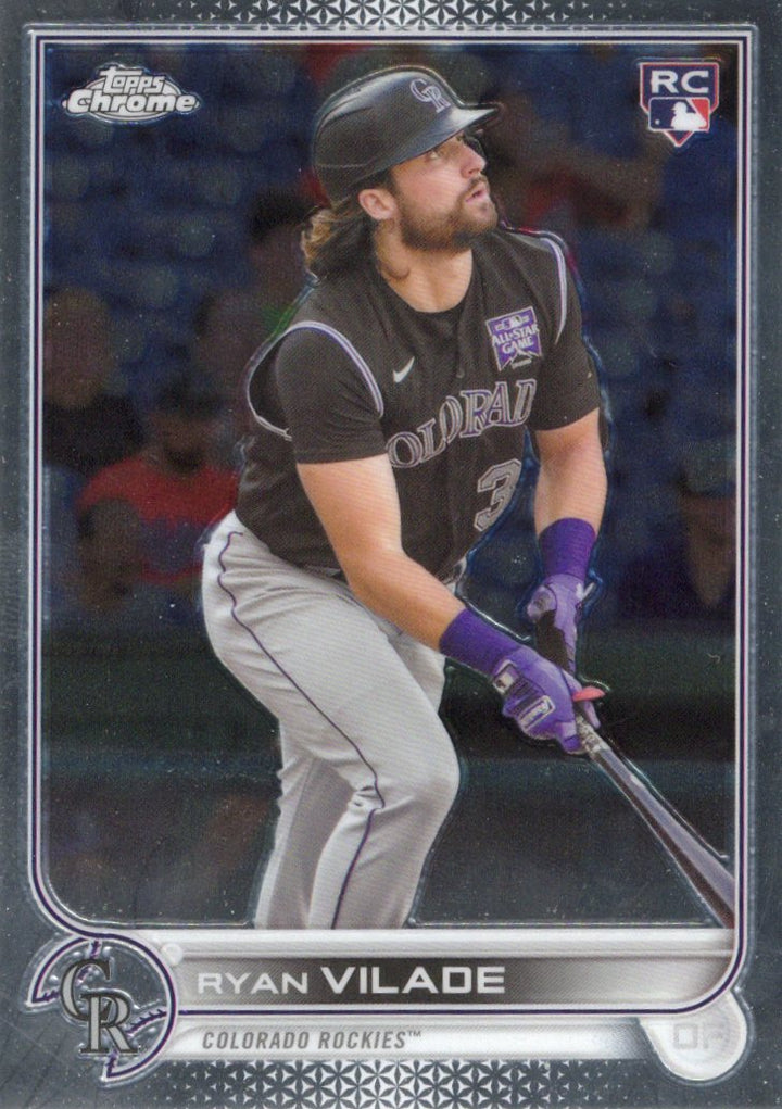 2022 Topps Chrome Sonic Ryan Vilade Rookie 