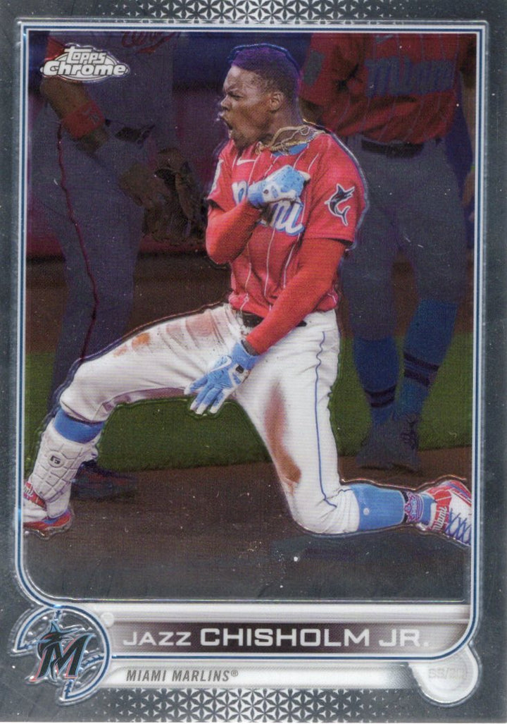 2022 Topps Chrome Sonic Jazz Chisholm Jr. 
