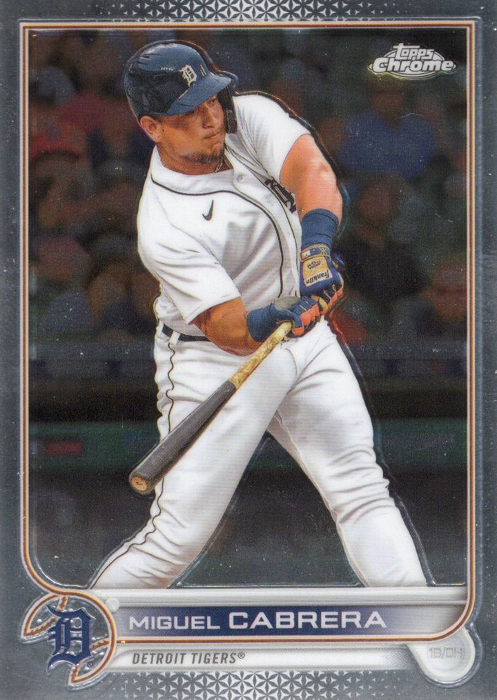 2022 Topps Chrome Sonic Miguel Cabrera 