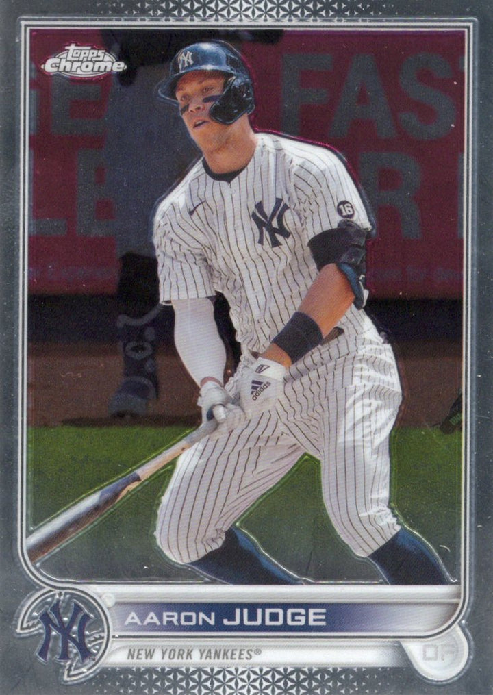 2022 Topps Chrome Sonic Aaron Judge 