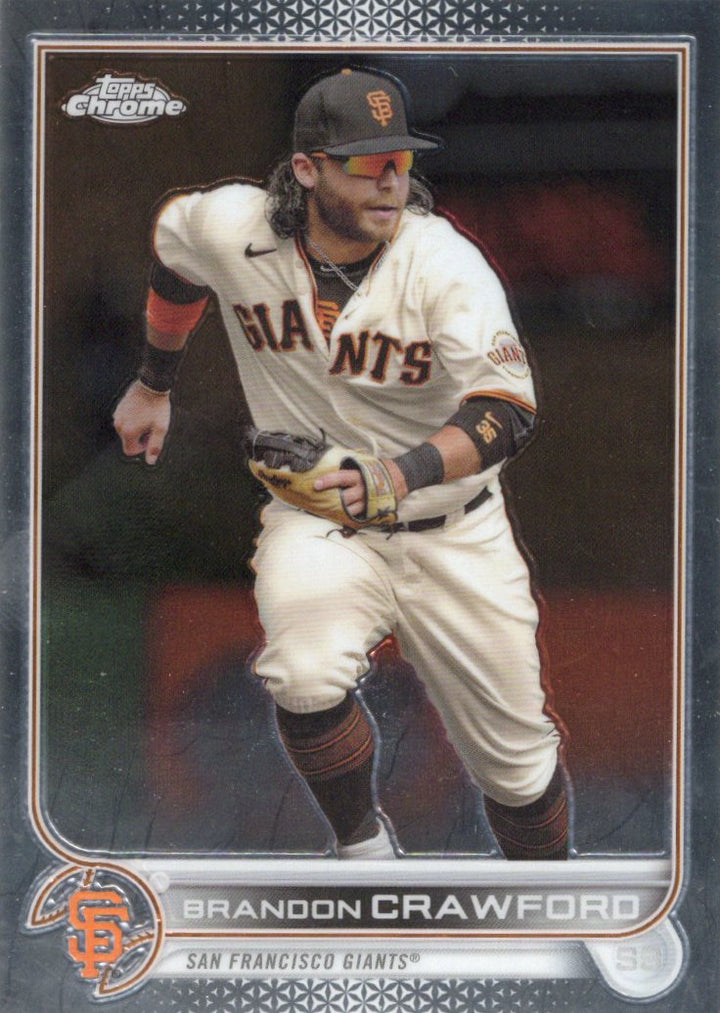 2022 Topps Chrome Sonic Brandon Crawford 