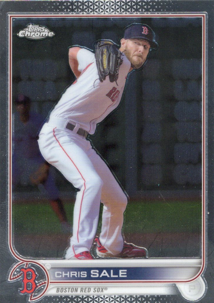 2022 Topps Chrome Sonic Chris Sale #118 Base front scan