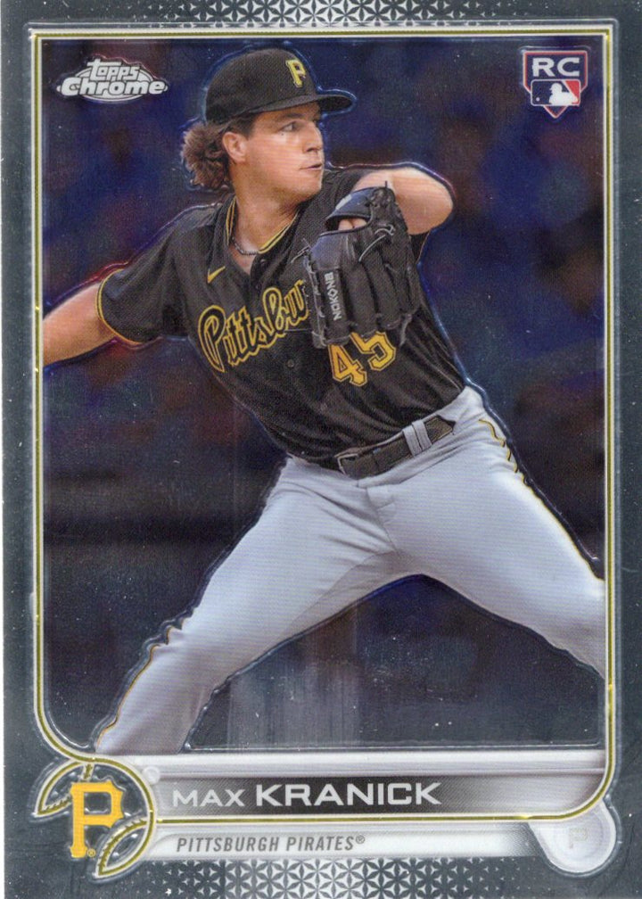 2022 Topps Chrome Sonic Max Kranick Rookie 