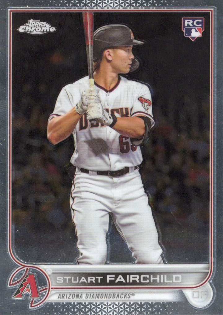 2022 Topps Chrome Sonic Stuart Fairchild Rookie 
