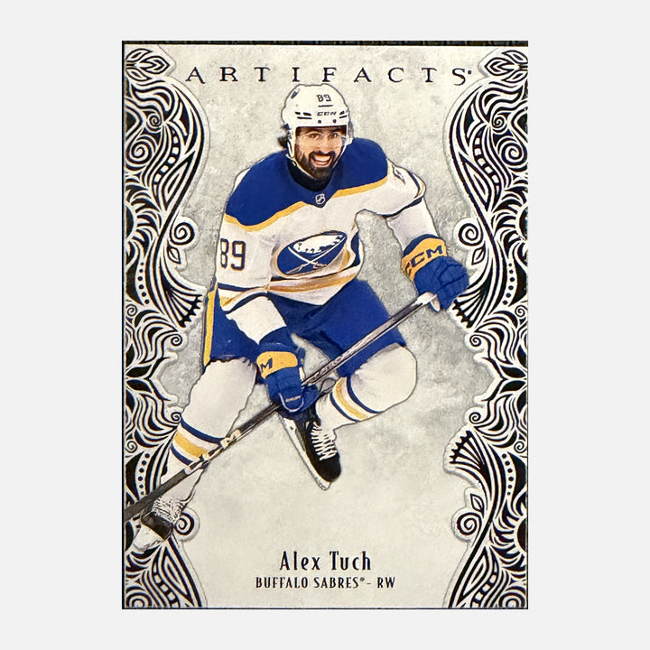 Front of 2025-26 Artifacts Alex Tuch 
