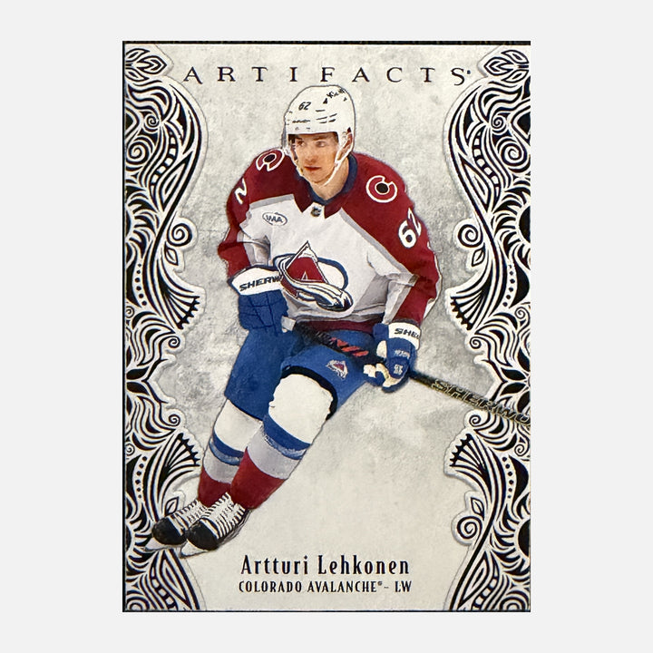 Front of 2025-26 Artifacts Artturi Lehkonen 