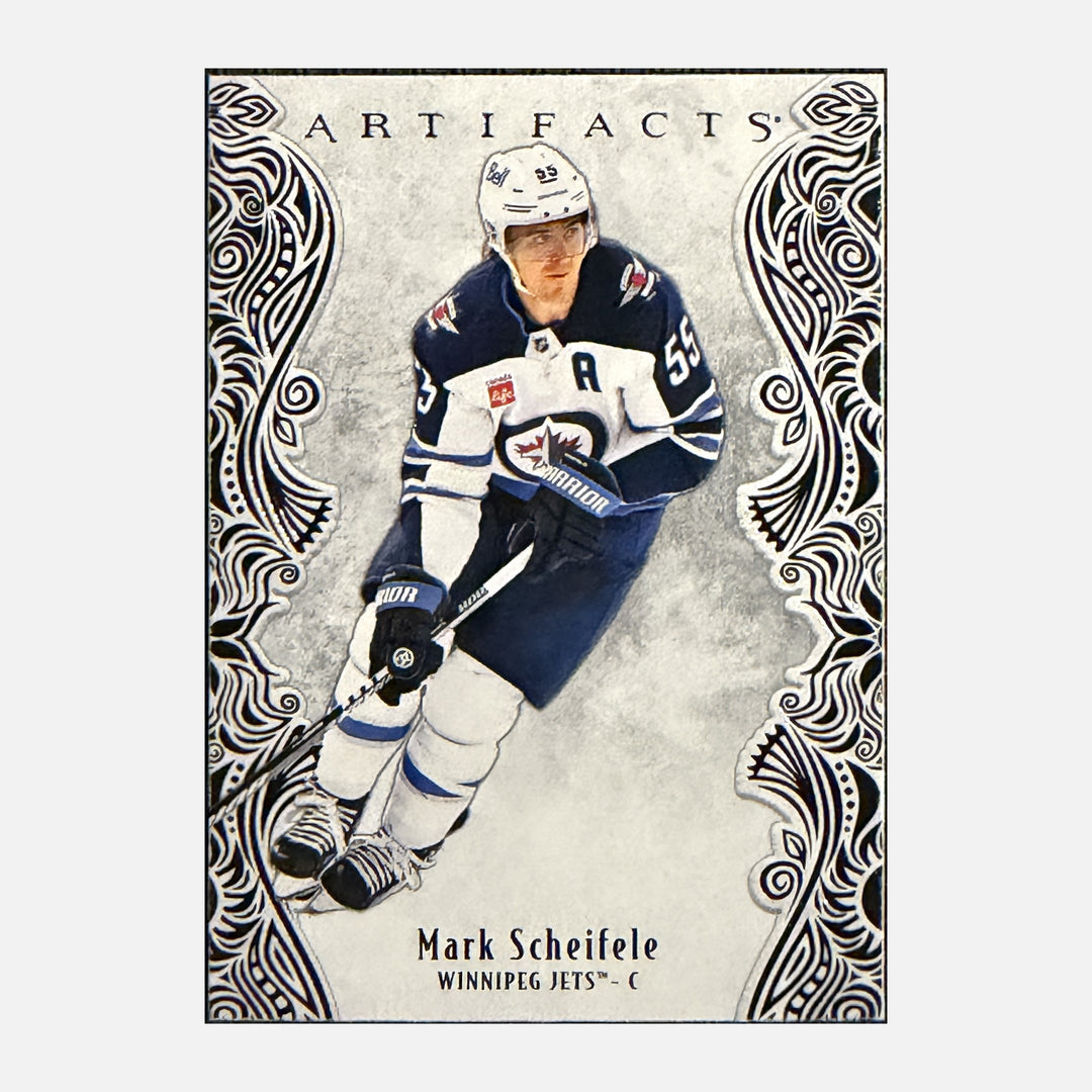 Front of 2025-26 Artifacts Mark Scheifele #100 - Winnipeg Jets