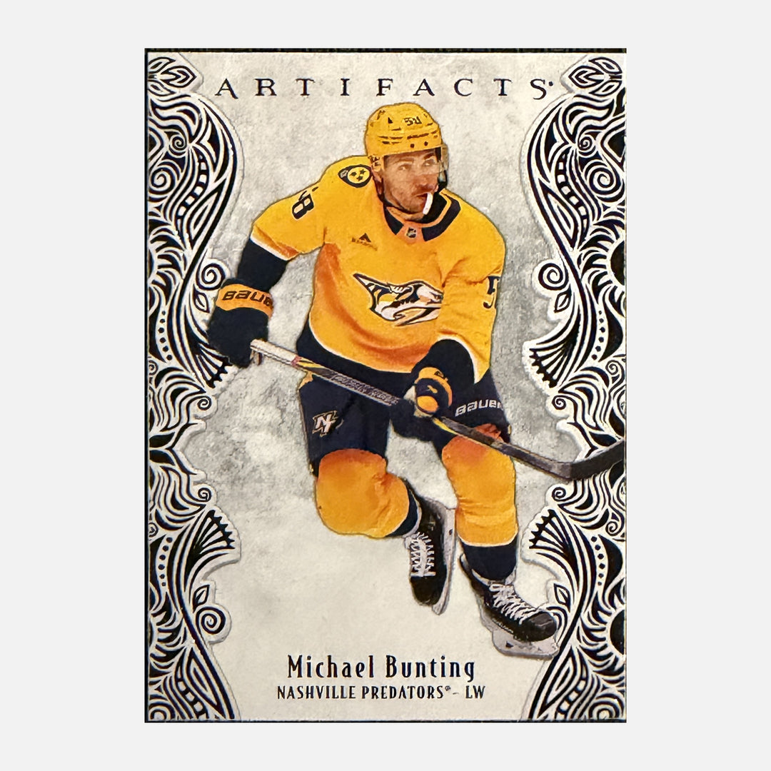 Front of 2025-26 Artifacts Michael Bunting #26 - Nashville Predators