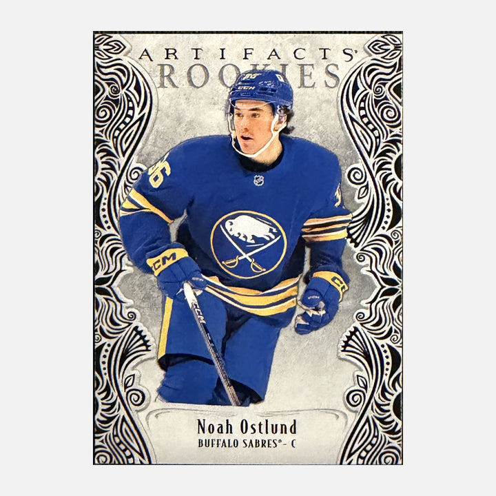 Front of 2025-26 Artifacts Noah Ostlund 