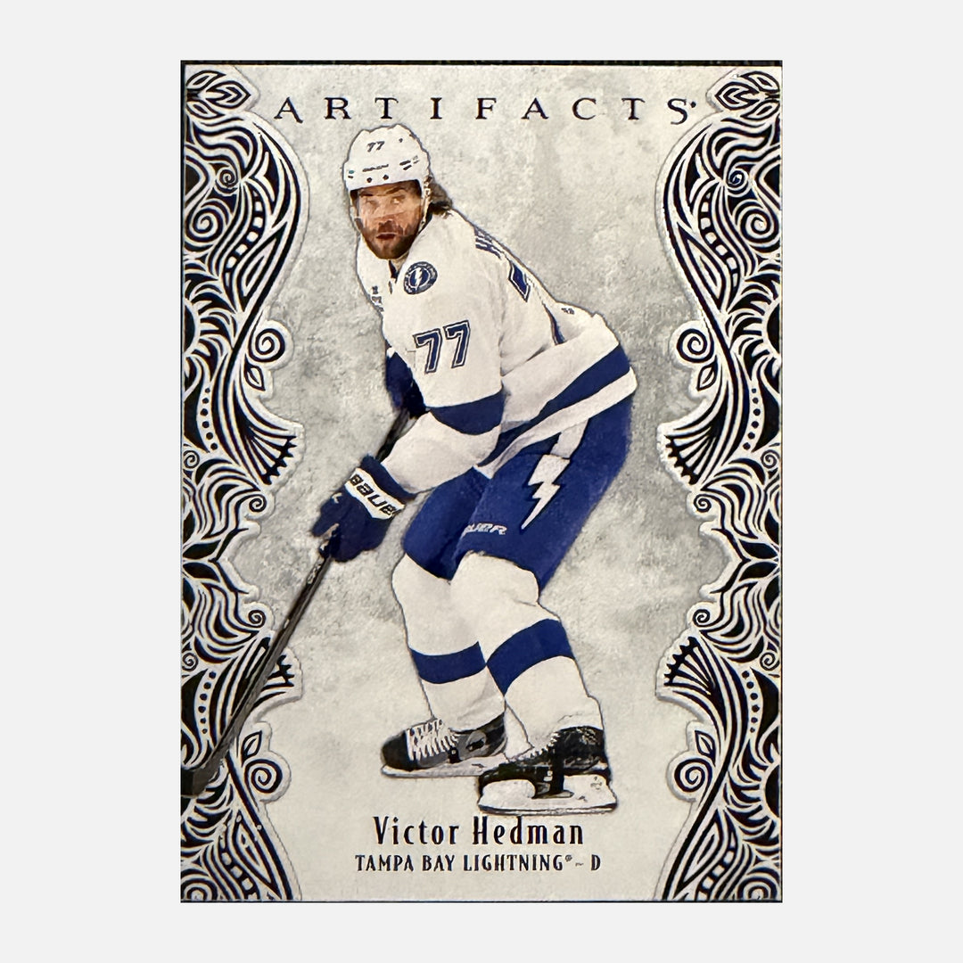 Front of 2025-26 Artifacts Victor Hedman #19 - Tampa Bay Lightning
