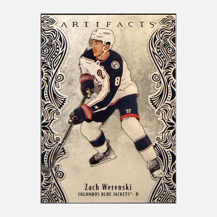 Front of 2025-26 Artifacts Zach Werenski 