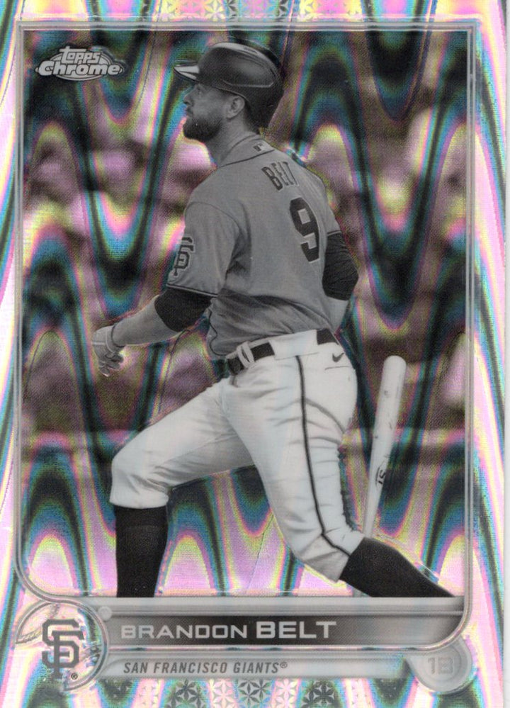 2022 Topps Chrome Sonic Brandon Belt 