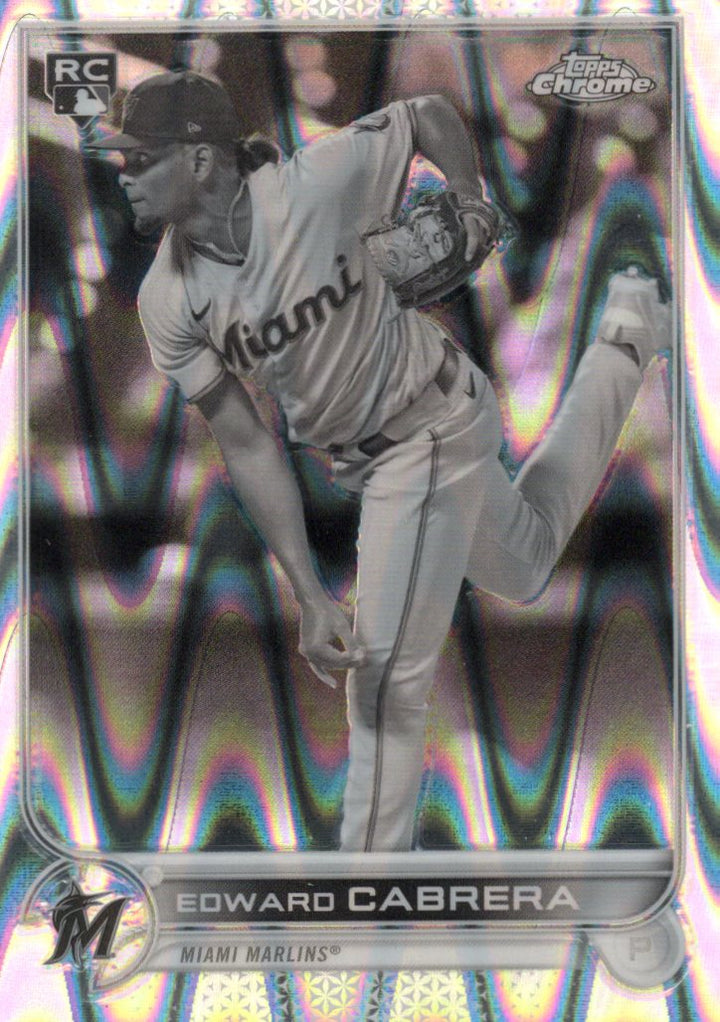 2022 Topps Chrome Sonic Edward Cabrera Rookie 