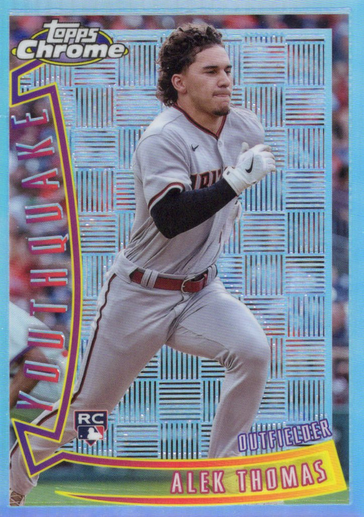 2022 Topps Chrome Sonic Alek Thomas Rookie 